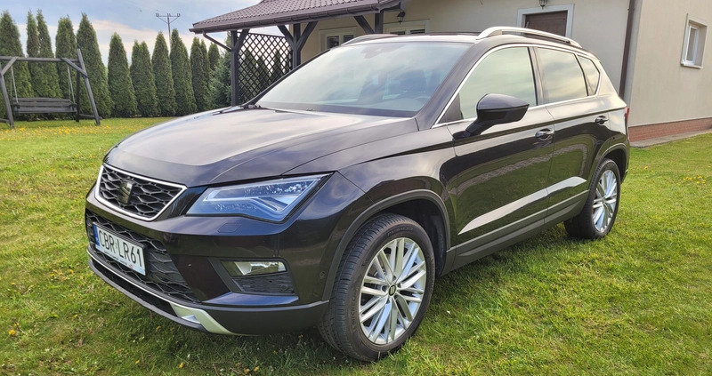 Seat Ateca cena 84000 przebieg: 155000, rok produkcji 2016 z Brodnica małe 211